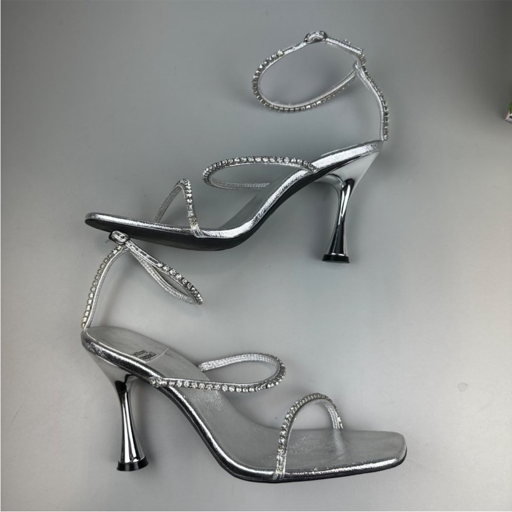 Jeffrey Campbell Sandal in Silver